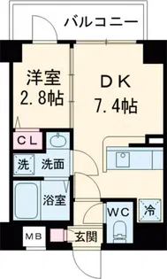 アイルグランデ東京青井【5階】の間取り