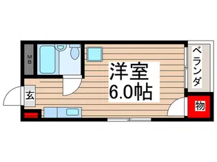 富士ビュ-ティハイツ【3階】の間取り