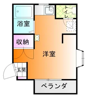 ボヌール藤久良【2階】の間取り