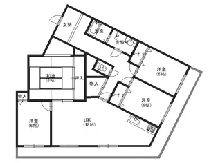 パークコート桜ヶ丘【2階】の間取り