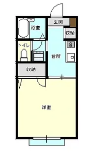 ディアスKII【2階】の間取り