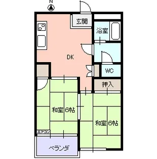 レジデンスK【3階】の間取り