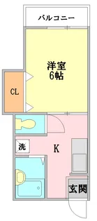 神奈川県川崎市中原区木月祗園町【アパート】の間取り
