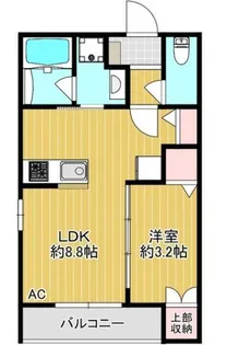 フォレステーラ【3階】の間取り