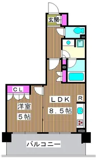 BLESS上池袋【4階】の間取り