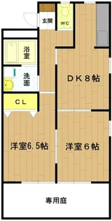 三重県伊勢市船江2【アパート】の間取り