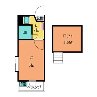 COURT ANNEX【2階】の間取り