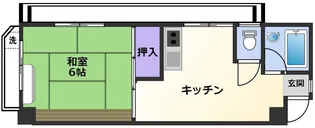 シーサイドハイツ【4階】の間取り