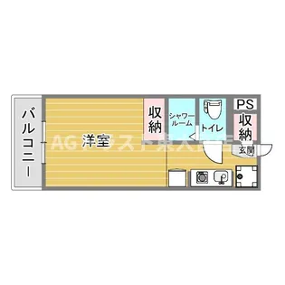 マンション シュウメイ【3階】の間取り