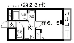 MAISON DE ANGE(メゾンドアンジュ)【2階】の間取り