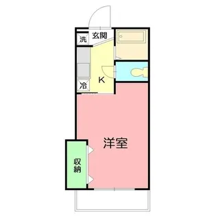 ピュア湘南【1階】の間取り