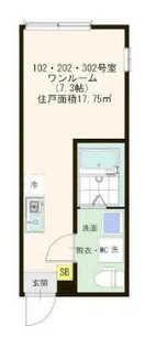 ハーモニーテラス足立VIII【3階】の間取り