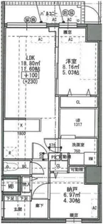 Alivis西葛西sulista【1階】の間取り