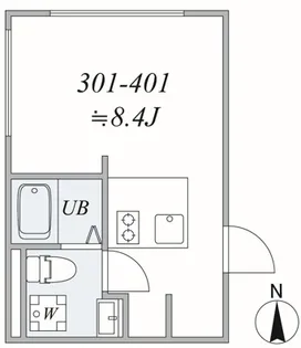 trias187【3階】の間取り