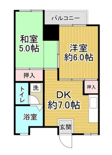 第1吉岡ビル【3階】の間取り