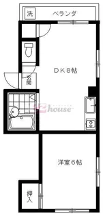メゾンエンゼル【4階】の間取り