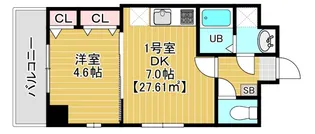 ステイビルII【7階】の間取り