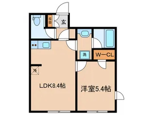 V-style幡ヶ谷【3階】の間取り