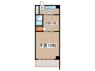 苗代コ-ポ【1階】の間取り