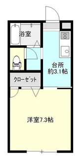 サウスピア南小泉【2階】の間取り