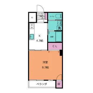 LIEN GRANDIR【4階】の間取り