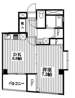 マメゾン明大前【2階】の間取り