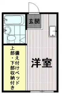 矢口第2ハイツ【2階】の間取り