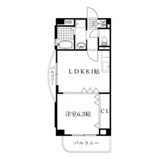 FILL SHINE【2階】の間取り