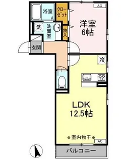 レジェンドジローII【2階】の間取り