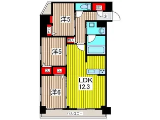 コンフォリア川口本町【1階】の間取り