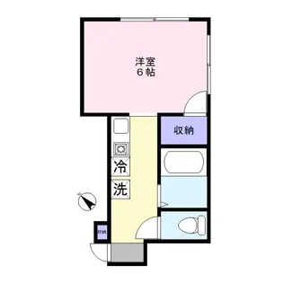 ハイツベル【2階】の間取り