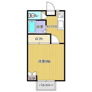 山形県山形市泉町【アパート】の間取り