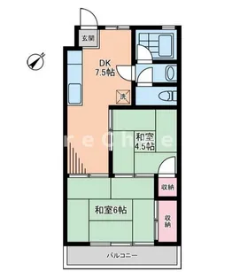 サンコーポラス【3階】の間取り