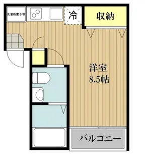 東京都西東京市富士町1【アパート】の間取り
