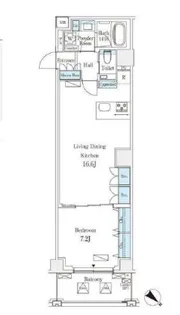 オーパスレジデンス南青山【3階】の間取り