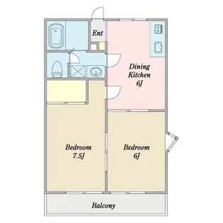 サンファミリア柴又【3階】の間取り