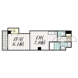 Victorian Court Chiba(ヴィクトリアンコートチバ)【2階】の間取り