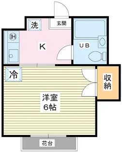 サン・エコー【2階】の間取り