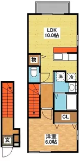 マンダリーナ【2階】の間取り