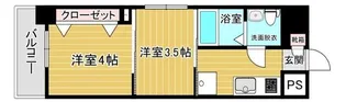 リファレンス博多駅前【3階】の間取り