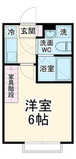 マ・ピエス生田8【2階】の間取り