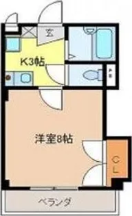 サンフォーレスト【1階】の間取り