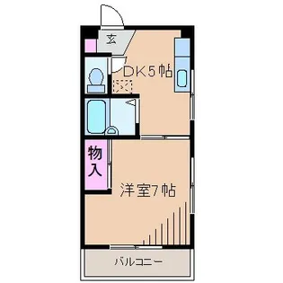 富士見庵ビル【2階】の間取り