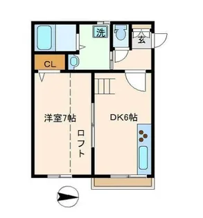 シティコート南台【2階】の間取り