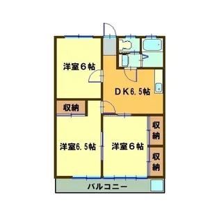 コーポ山形【2階】の間取り