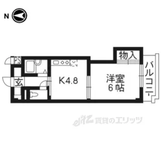 産晃マートビル【3階】の間取り