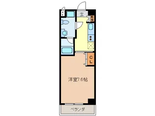 エイムオーエス島崎町マンション【6階】の間取り