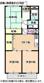 Limpia明金【2階】の間取り