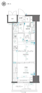 東京都新宿区下落合1【マンション】の間取り
