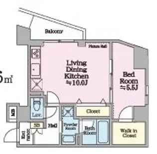 東京都墨田区京島2【マンション】の間取り